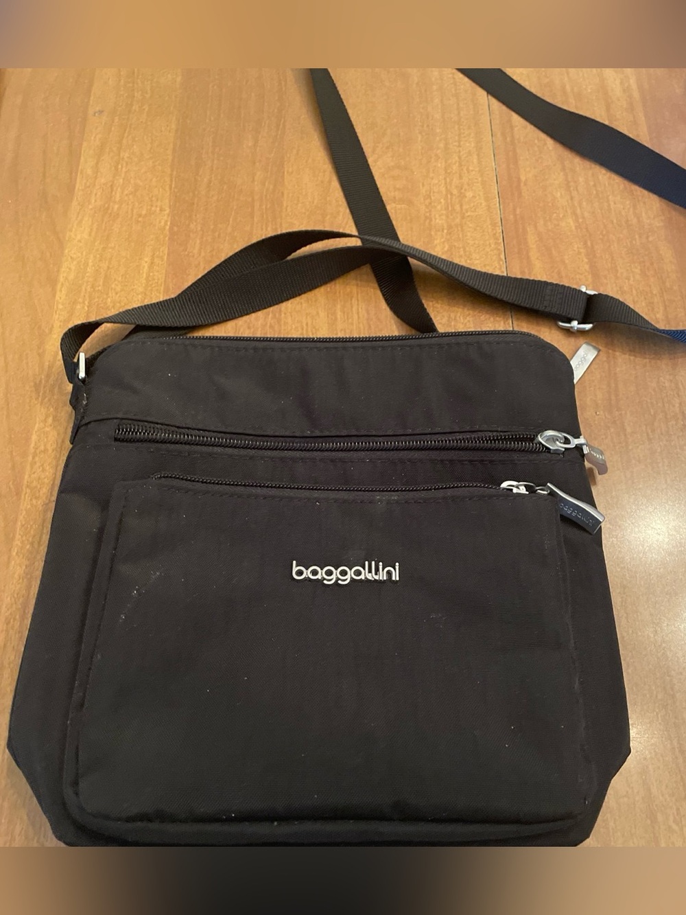 Baggallini Black Crossbody Travel Bag